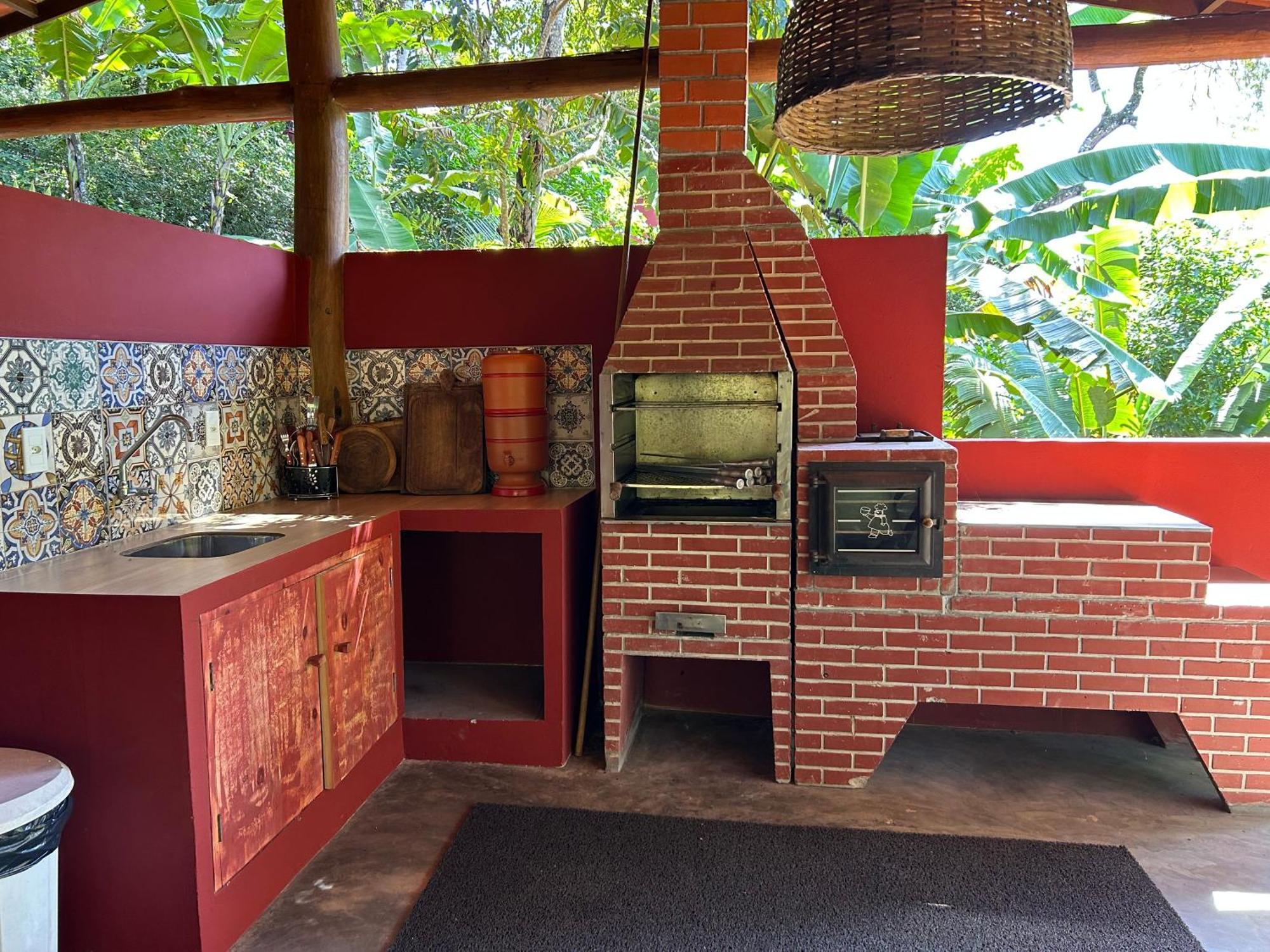 Jardim Botanico Casa Rossa Bungalows & Apartments Morro de São Paulo Dış mekan fotoğraf