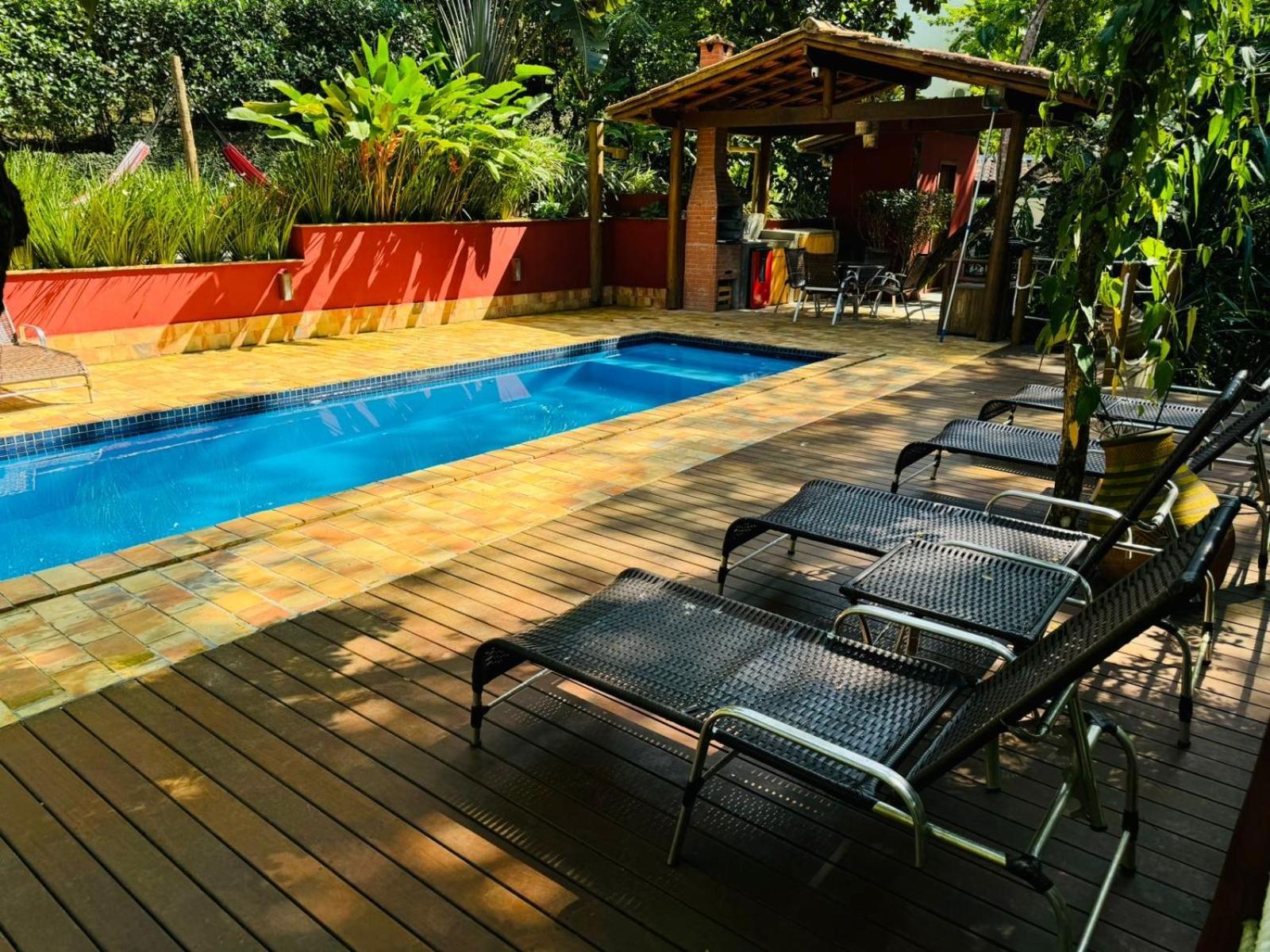 Jardim Botanico Casa Rossa Bungalows & Apartments Morro de São Paulo Dış mekan fotoğraf