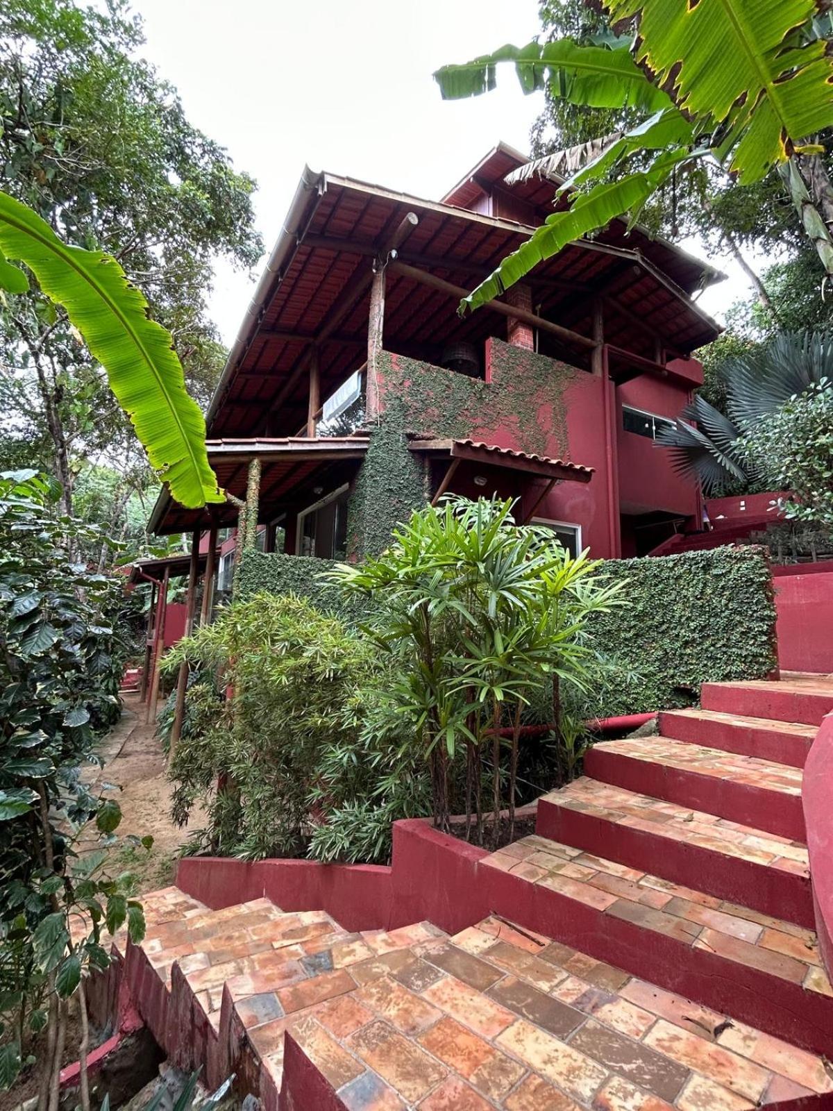 Jardim Botanico Casa Rossa Bungalows & Apartments Morro de São Paulo Dış mekan fotoğraf