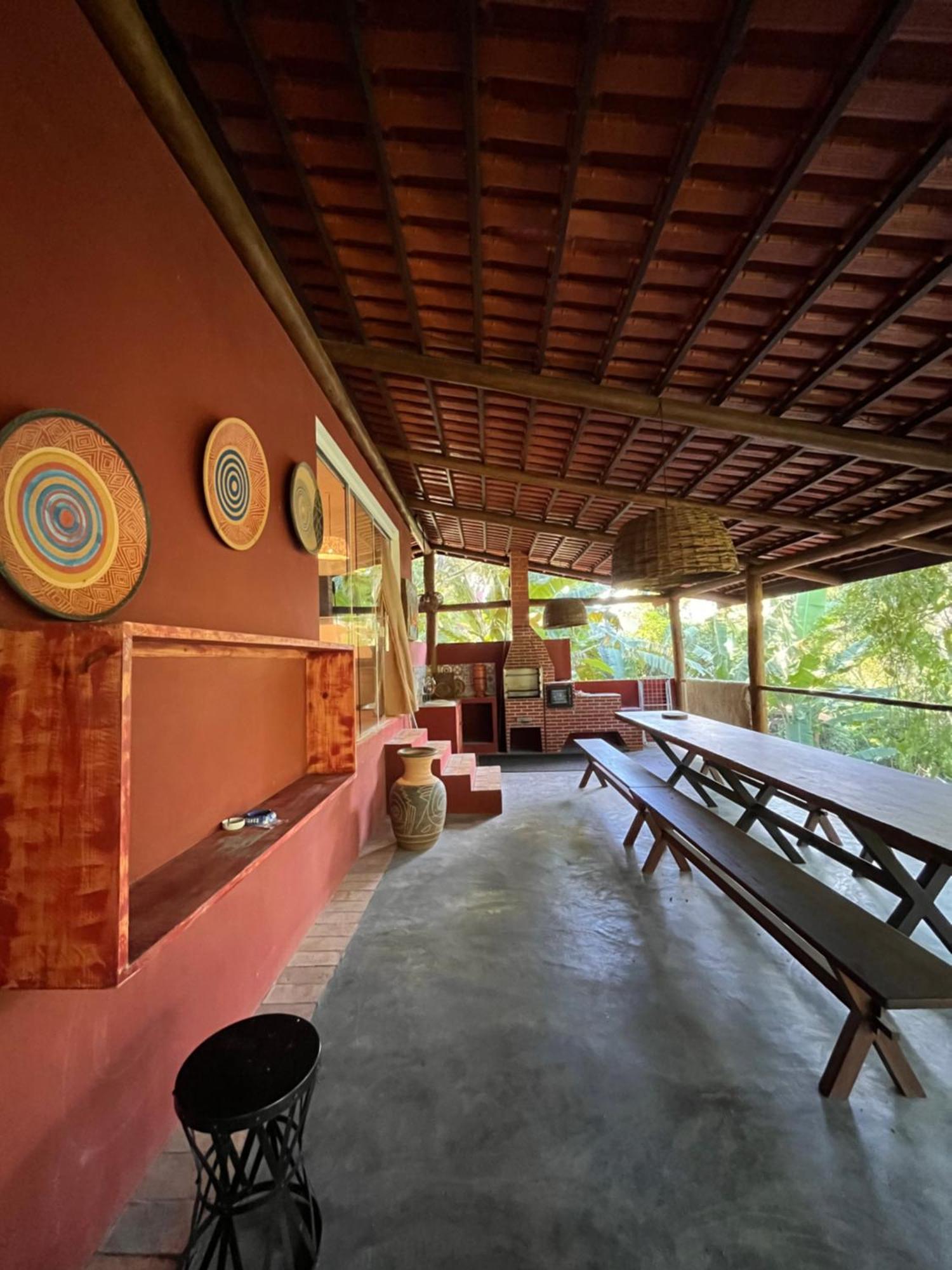 Jardim Botanico Casa Rossa Bungalows & Apartments Morro de São Paulo Dış mekan fotoğraf