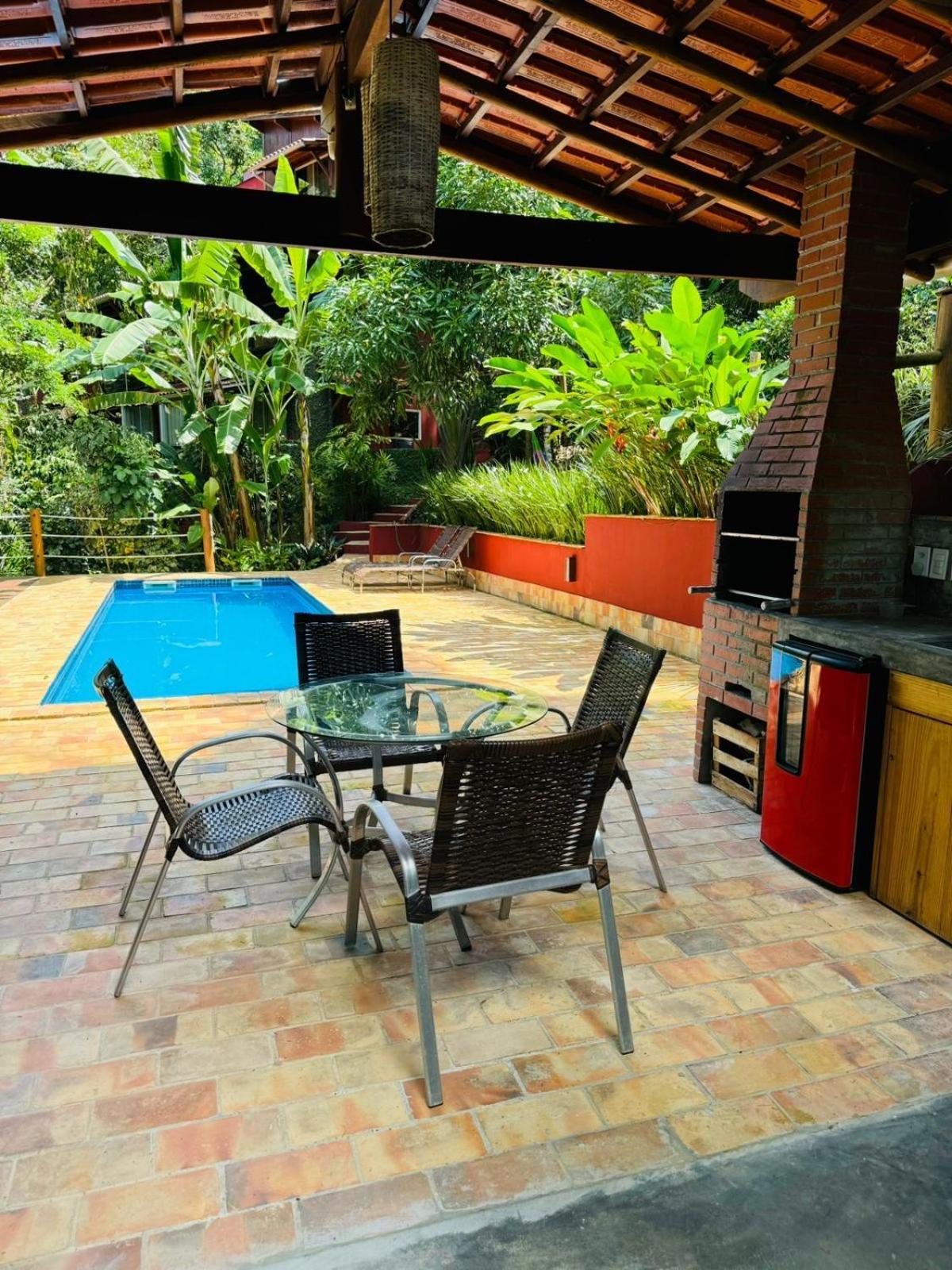 Jardim Botanico Casa Rossa Bungalows & Apartments Morro de São Paulo Dış mekan fotoğraf