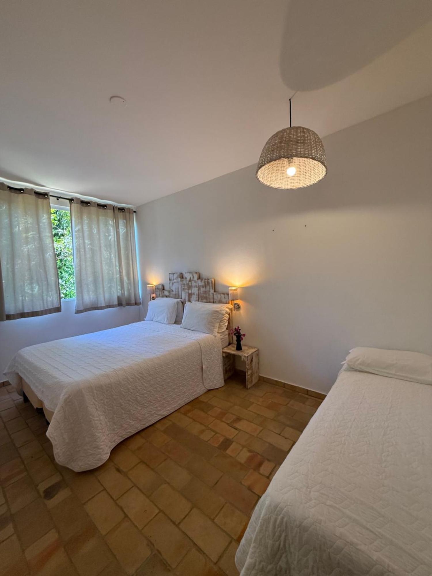 Jardim Botanico Casa Rossa Bungalows & Apartments Morro de São Paulo Dış mekan fotoğraf