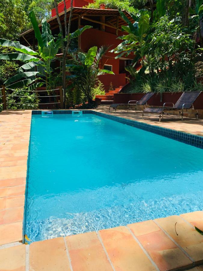 Jardim Botanico Casa Rossa Bungalows & Apartments Morro de São Paulo Dış mekan fotoğraf